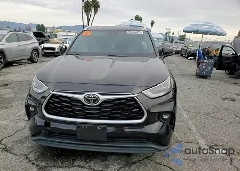 2021 Toyota Highlander Xle из США, поврежденный, VIN 5TDGZRAH2MS041830